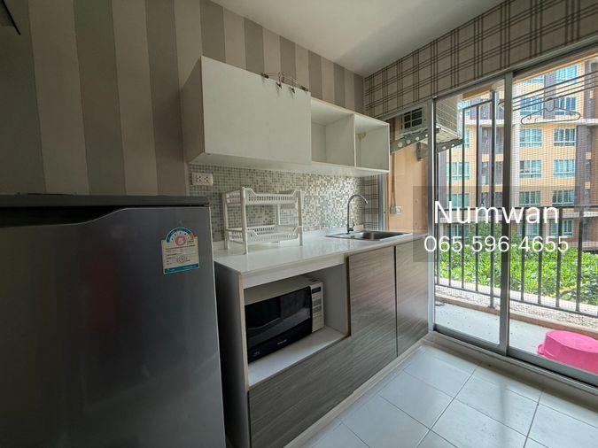 รูป 🛋️ dcondo Campus Resort Rangsit (ดีคอนโด แคมปัส รีสอร์ท รังสิต) เฟส1 7,500 / เดือน สัญญา 2 ปี ชั้น 3 ตึก D ทักไลน์ @802dkhwu ตอบเร็ว นัดดูห้องได้ - รูปที่ 7/8
