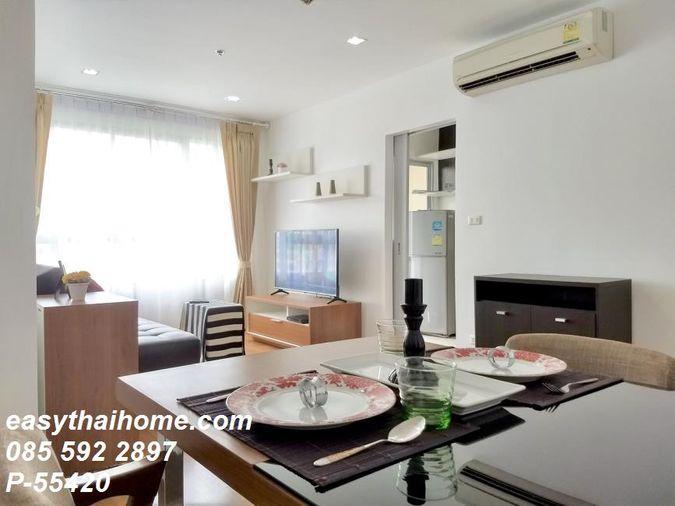 รูป P-55420 เปิดให้เช่า ราคาคุ้มค่า Condo One X Sukhumvit 26 1 นอน 52 ตร.ม. ชั้น 11 วิวสวน ใกล้ BTS พร้อมพงษ์ Line ID: @easythaihome 085-592-2897 - รูปที่ 4/4