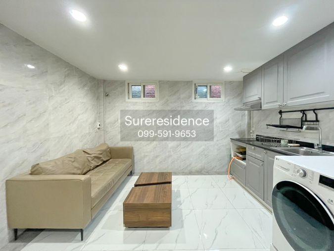 รูป HK0069♛ทาวน์เฮ้าส์ 2 ห้องนอน ให้เช่า⚝ห้วยขวาง♜MRT ห้วยขวาง∞099-5919653,065-9423251▚Line@sureresidence - รูปที่ 2/8