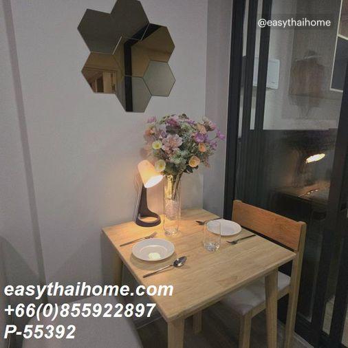 รูป P-55392 | บีท สุขุมวิท🔥✨คอนโดให้เช่า 1 ห้องนอน วิวเมือง เฟอร์นิเจอร์ครบ พร้อมเครื่องซักผ้า ใกล้ BTS บางจาก พร้อมเข้าอยู่ ✨ - รูปที่ 3/11