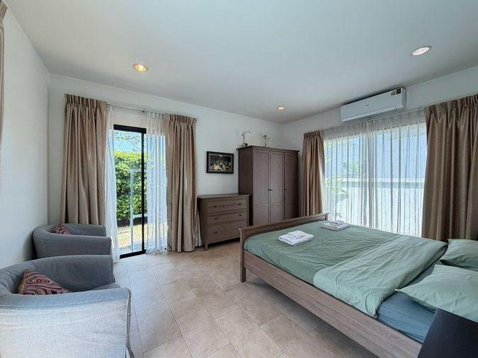 picture Detached house for rent in Sam Mukh Thani Village, Bang Saen. Convenient location, pleasant living environment. - 15/19