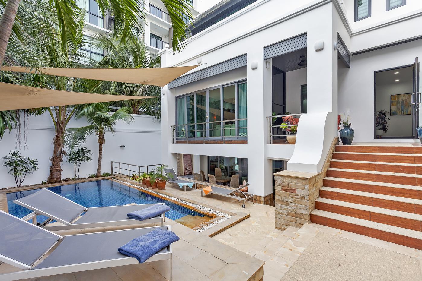 picture Pool Villa for Rent Pratumnak Pattaya Private Pool - 3/30