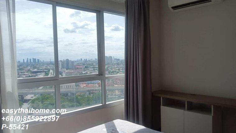 รูป P-55421 | ยู ดีไลท์ รัชวิภา🔥✨ คอนโดให้เช่า 1 ห้องนอน ชั้นสูง วิวเมือง เฟอร์นิเจอร์ครบ พร้อมเครื่องซักผ้า ใกล้ BTS รัชโยธิน พร้อมเข้าอยู่ ✨ - รูปที่ 3/4