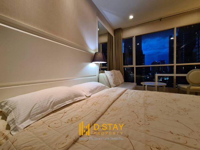 รูป Best Price 🔥ขาย The Address Chidlom ห้องสวย ตกแต่งเฟอร์ครบ ชั้นสูง วิวเมือง พร้อมอยู่ ‼️DS3912 | Line @Dstay - รูปที่ 3/10