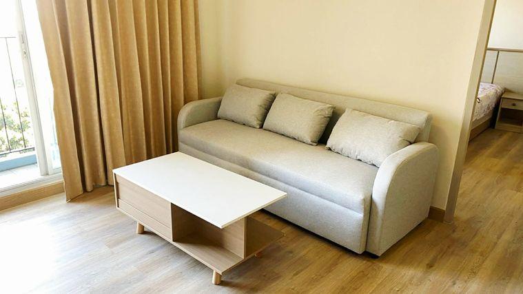 picture Fresh Paint, New Flooring & New Sofa! 59 Sqm 2BR Unit on 10th Floor - 2/26