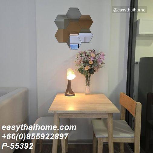 รูป P-55392 | บีท สุขุมวิท🔥✨คอนโดให้เช่า 1 ห้องนอน วิวเมือง เฟอร์นิเจอร์ครบ พร้อมเครื่องซักผ้า ใกล้ BTS บางจาก พร้อมเข้าอยู่ ✨ - รูปที่ 7/11