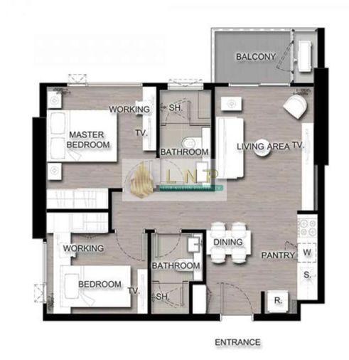 picture 🏢 Condo for Rent: The Saint Residences Property Code | LNP-C14223 - 22/22