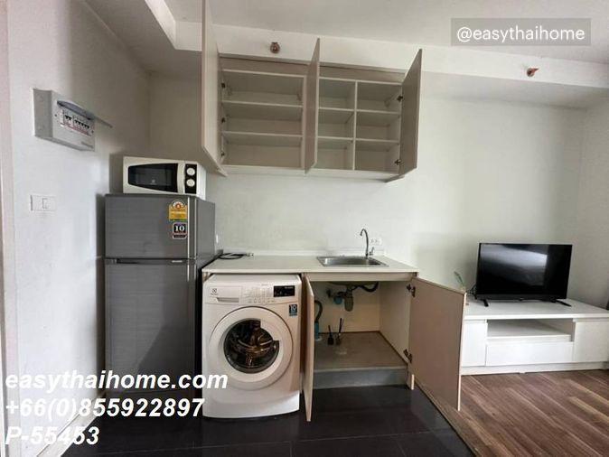 รูป P-55453 | เอ สเปซ มี บางนา🔥✨ คอนโดให้เช่า 1 ห้องนอน ชั้นสูง วิวเมือง เฟอร์นิเจอร์ครบ พร้อมเครื่องซักผ้า ตรงข้าม Mega Bangna และ IKEA พร้อมเข้าอยู่ ✨ - รูปที่ 4/11