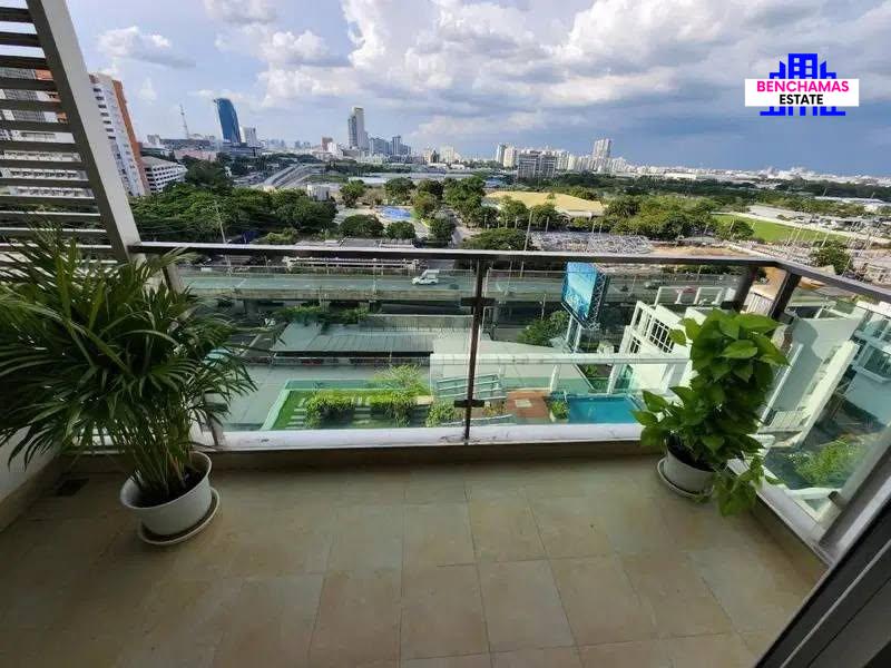 รูป 🔥ขาย คอนโด TC Green Condominium พระราม 9 ห้องมุมสวยสุด 2 ห้องนอน ชั้น 10 ตึก B เฟอร์นิเจอร์และเครื่องใช้ไฟฟ้าครบ ✅พร้อมอยู่ - รูปที่ 8/8