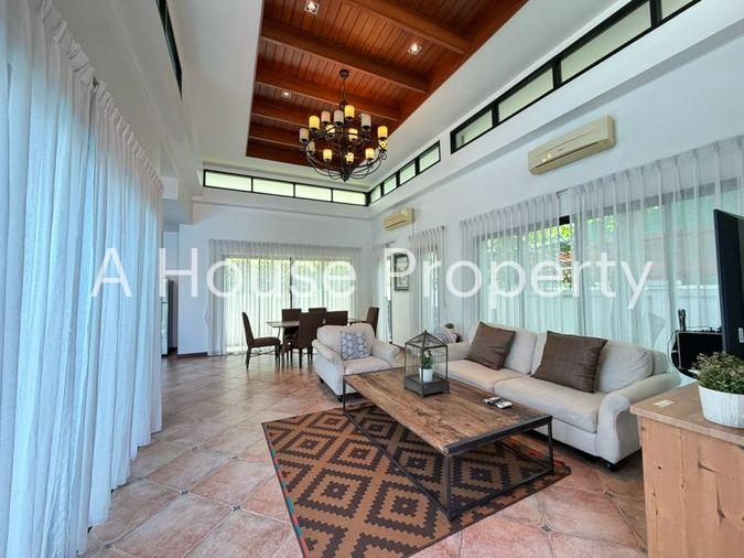picture Detached house for rent in Sam Mukh Thani Village, Bang Saen. Convenient location, pleasant living environment. - 5/19