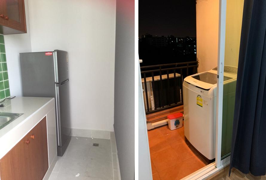 รูป Call : 065-661-6541 ให้เช่าคอนโด รีเจ้นท์ โฮม 19 สุขุมวิท 93 ใกล้ BTS บางจาก 32 ตารางเมตร ชั้น8 ห้องมุม ตกแต่งครบพร้อมอยู่ - รูปที่ 4/10