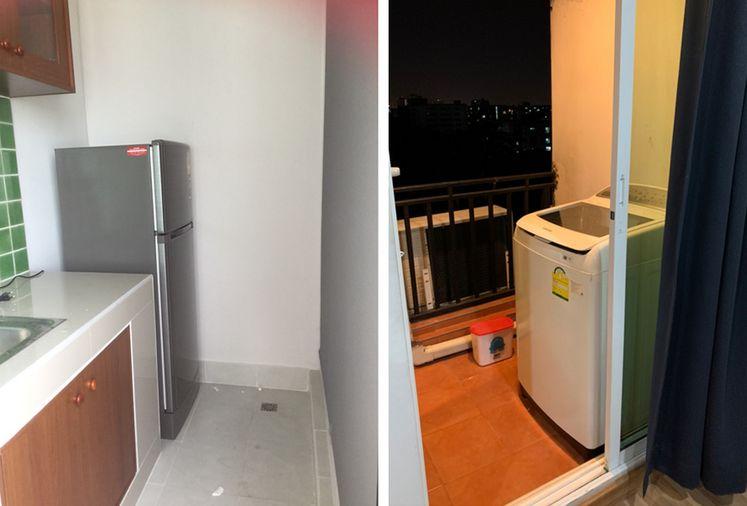 รูป Call : 065-661-6541 ให้เช่าคอนโด รีเจ้นท์ โฮม 19 สุขุมวิท 93 ใกล้ BTS บางจาก 32 ตารางเมตร ชั้น8 ห้องมุม ตกแต่งครบพร้อมอยู่ - รูปที่ 4/10