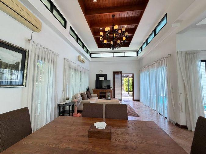 picture Detached house for rent in Sam Mukh Thani Village, Bang Saen. Convenient location, pleasant living environment. - 10/19