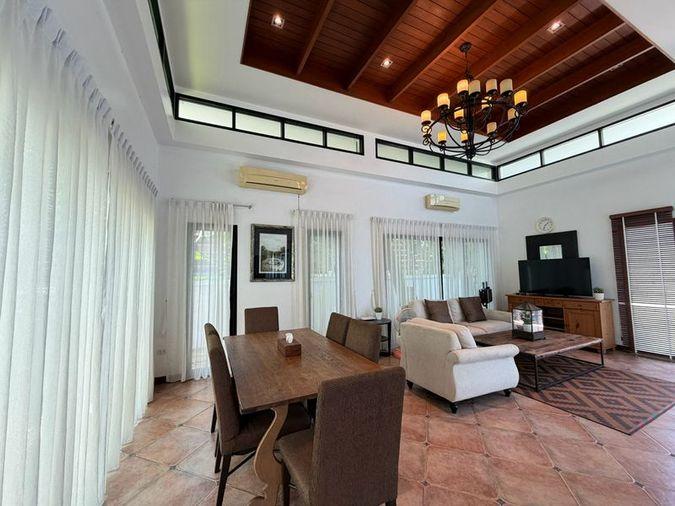 picture Detached house for rent in Sam Mukh Thani Village, Bang Saen. Convenient location, pleasant living environment. - 6/19