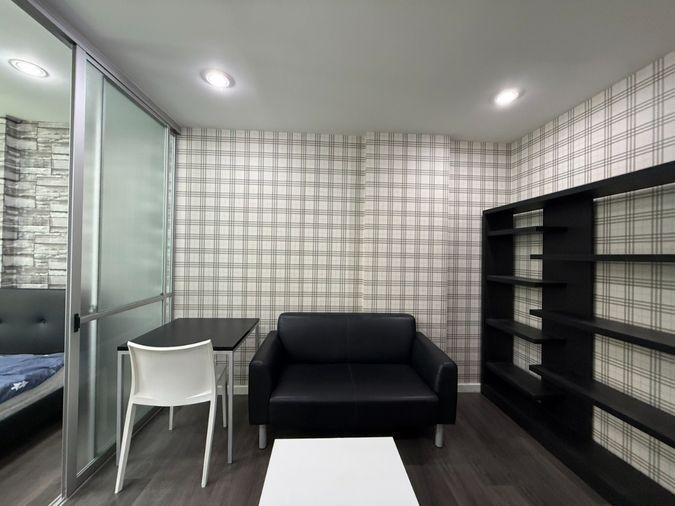 รูป 🛋️ dcondo Campus Resort Rangsit (ดีคอนโด แคมปัส รีสอร์ท รังสิต) เฟส1 7,500 / เดือน สัญญา 2 ปี ชั้น 3 ตึก D  ทักไลน์ @802dkhwu ตอบเร็ว นัดดูห้องได้ - รูปที่ 2/8