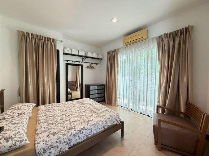 picture Detached house for rent in Sam Mukh Thani Village, Bang Saen. Convenient location, pleasant living environment. - 16/19