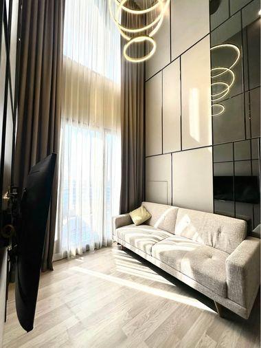 picture Luxury duplex condo for rent at Ideo Mobi Sukhumvit Eastpoint, only 250 m from BTS Bangna (Rt-01) - 2/11
