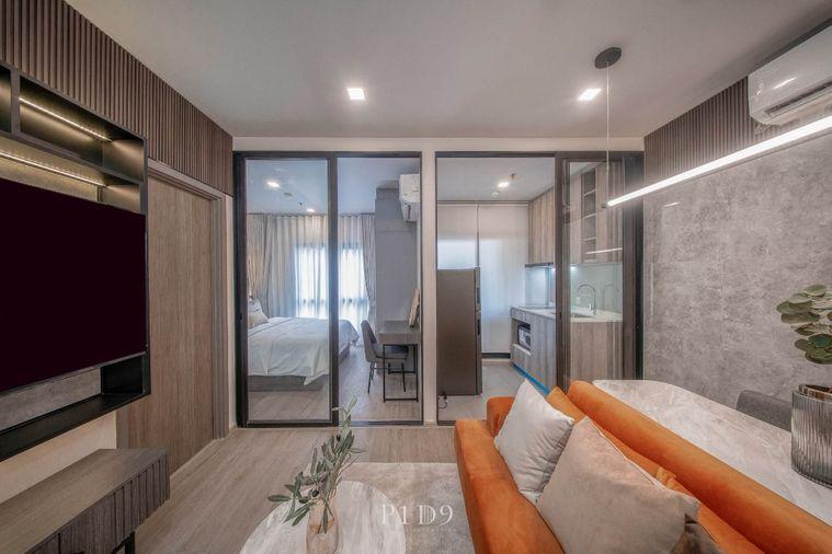 รูป PFD-08876 ให้เช่าคอนโดเมทริส ดิสทริค ลาดพร้าว (Metris District Ladprao) คอนโด Pet-Friendly แต่งครบพร้อมอยู่ ใกล้ MRT พหลโยธิน 🏙️✨ - รูปที่ 1/12
