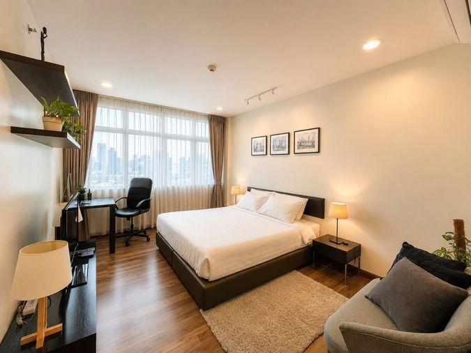รูป 🔥 Chewathai Ratchaprarop ห้อง 2 ห้องนอน ชั้น 22 ใกล้ Airport Rail Link ราชปรารภ เพียง 22,000 บาท/เดือน พร้อมเข้าอยู่! 🏙️🚆 - รูปที่ 6/23