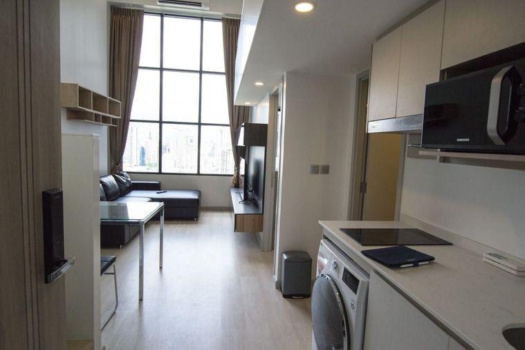 รูป 🔥 Knightsbridge Prime Sathorn ห้อง Duplex 1 ห้องนอน ชั้น 28 วิวเมือง ใจกลางสาทร เพียง 22,000 บาท/เดือน พร้อมเข้าอยู่! 🏙️✨ - รูปที่ 23/24