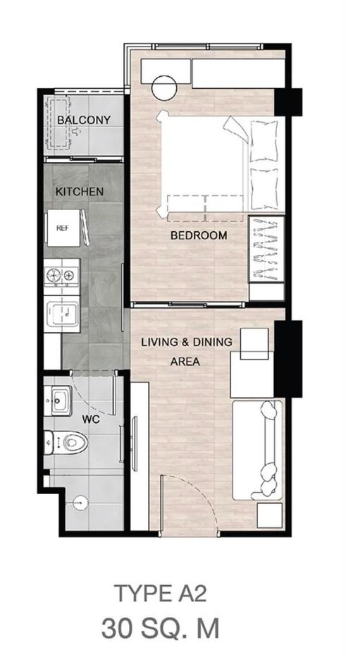 picture 🏢 Condo for Sale : The Excel Hideaway Sukhumvit 71   Property Code | LNP-C14234  - 6/7