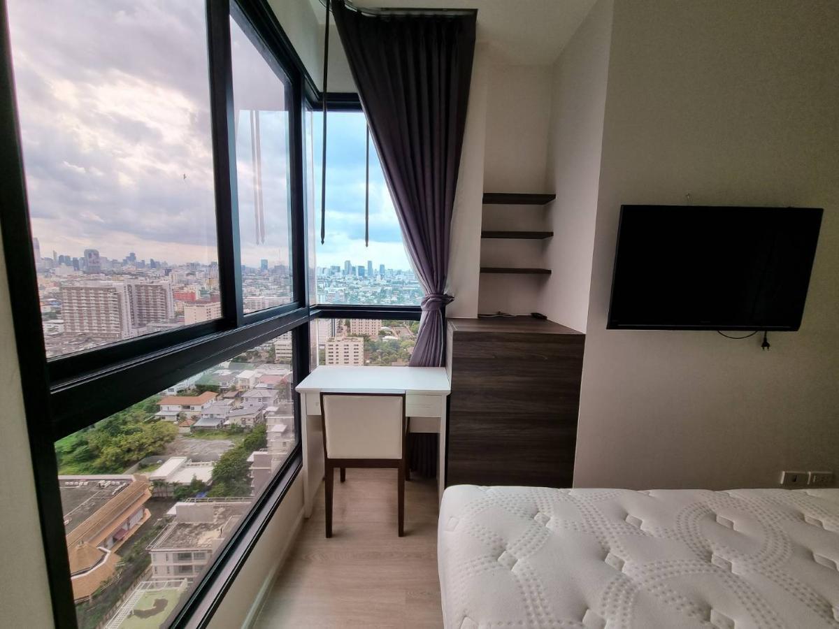 รูป Available for rent! Quinn Ratchada17. A Cozy 2 Bedroom with 68sqm. High floor unblocked view. Ready to move in. - รูปที่ 7/18