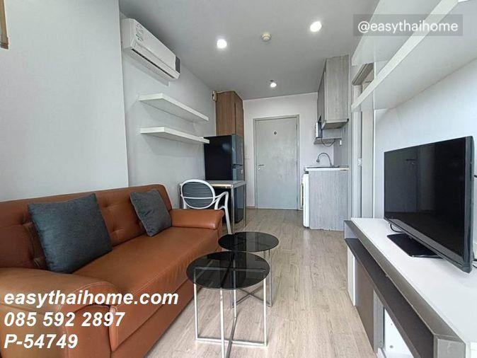 รูป P-54749 📢 คอนโดพร้อมอยู่โซนสาทร-ท่าพระ มีเฟอร์ฯ เครื่องใช้ไฟฟ้าครบชุด* #ไอดีโอ สาทร-ท่าพระ ห้อง 1 นอน 1 น้ำ ใกล้ BTS โพธิ์นิมิตร - รูปที่ 4/4