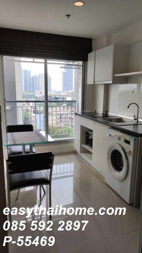 รูป P-55469 ให้เช่าห้องพร้อมอยู่ แอสไพร์ สุขุมวิท 48 ชั้น 9 1ห้องนอน 32ตรม. วิวเมือง ใกล้ BTS พระโขนง Line ID: @easythaihome 085-592-2897 - รูปที่ 10/11