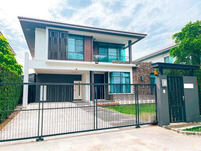 picture Call : 095-763-3651 Single House For Rent, located Srinakarin, Near Mega Bangna Shoping Center - 1/13