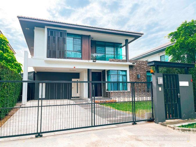 picture Call : 095-763-3651 Single House For Rent, located Srinakarin, Near Mega Bangna Shoping Center - 1/13
