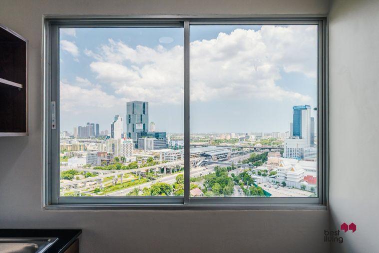 picture Supalai Park Srinakarin High-Floor City View with Large Kitchen - 30/32