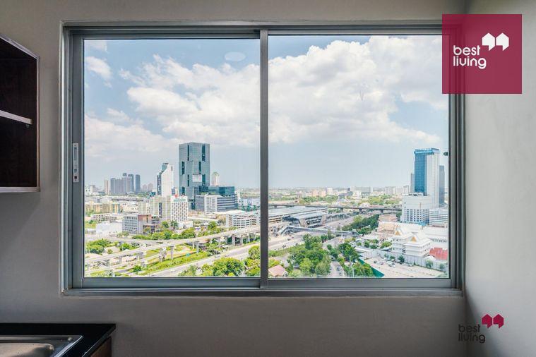 picture Supalai Park Srinakarin High-Floor City View with Large Kitchen - 30/32