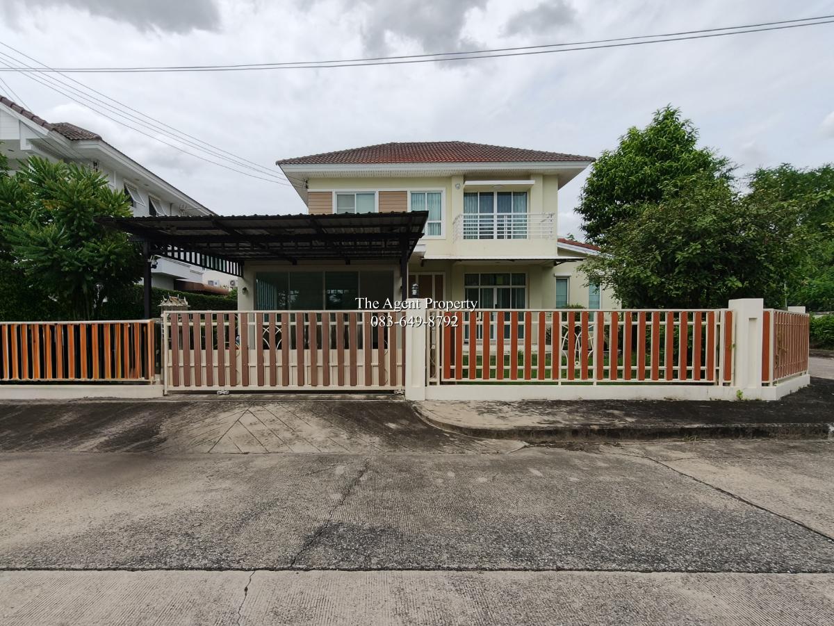 รูป ให้เช่าบ้านเดี่ยว หลังมุม Perfect Place รามคำแหง 164 พื้นที่ใช้สอย 80 ตร.ว. 4 นอน ใกล้ RIS เช่า 55,000 บาท ขาย 8.5 ล้าน - รูปที่ 1/48