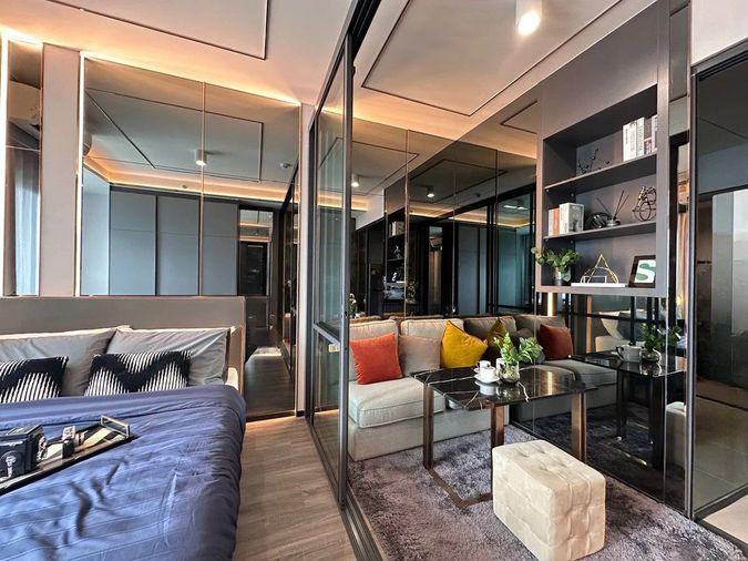 รูป ขาย IDEO Sukhumvit rama4 เฟอร์นิเจอร์ครบ พร้อมเข้าอยู่ โปรโมชั่นครบ  มีหลายห้องให้เลือก - รูปที่ 5/8