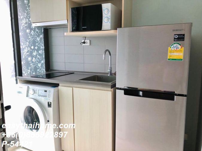 รูป P-54421 | ไอดีโอ โมบิ สุขุมวิท อีสท์เกต🔥✨ คอนโดสตูดิโอ ชั้นสูง วิวเมือง เฟอร์ครบ พร้อมเครื่องซักผ้า ใกล้ BTS บางนา พร้อมเข้าอยู่! ✨ - รูปที่ 2/8