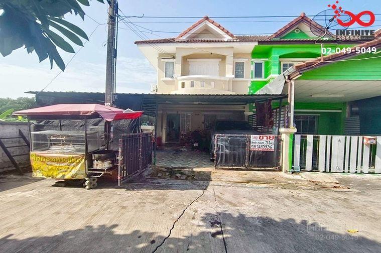 รูป ขายทาวน์เฮาส์ 2 ชั้น ถนนหทัยราษฎร์ หมู่บ้านเมืองประชา 31 ตรว. หลังริม จอดรถได้ 2 คัน - รูปที่ 2/9