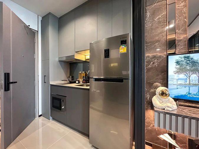 รูป ขาย IDEO Sukhumvit rama4 เฟอร์นิเจอร์ครบ พร้อมเข้าอยู่ โปรโมชั่นครบ  มีหลายห้องให้เลือก - รูปที่ 7/8