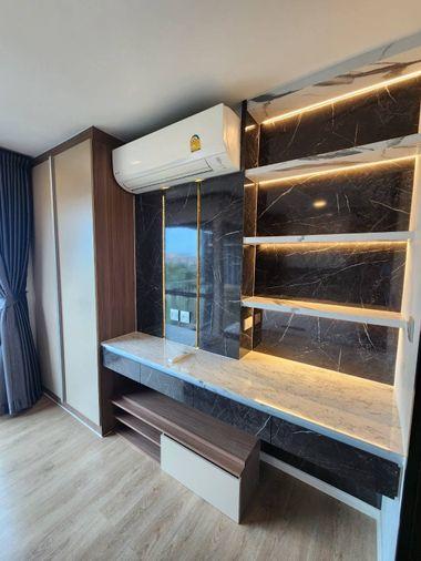 รูป 🏡 ให้เช่า Kave Town Space 12,000฿💖  ✨ ตึก C ชั้น 6 บิ้วอินแต่งสวย ✅️ พร้อมเข้าอยู่ - รูปที่ 6/8