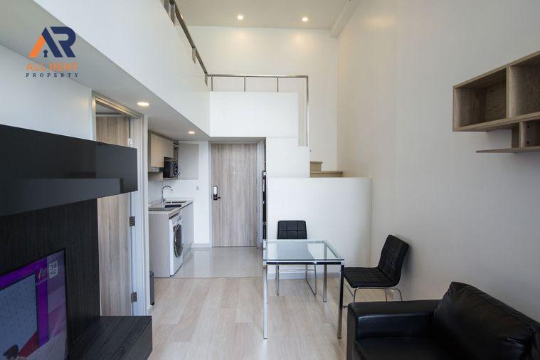 รูป 🔥 Knightsbridge Prime Sathorn ห้อง Duplex 1 ห้องนอน ชั้น 28 วิวเมือง ใจกลางสาทร เพียง 22,000 บาท/เดือน พร้อมเข้าอยู่! 🏙️✨ - รูปที่ 3/24