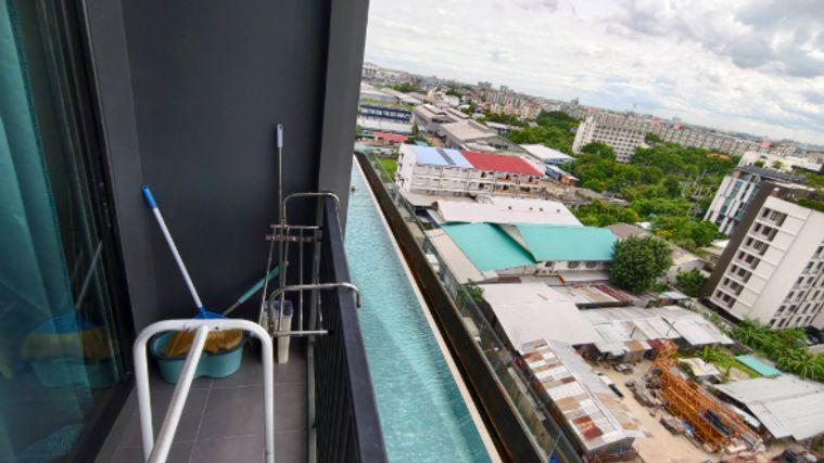 รูป PFD-08879 ให้เช่าคอนโด นิช โมโน สุขุมวิท-แบริ่ง (Niche Mono Sukhumvit-Bearing) ห้องวิวสระว่ายน้ำ แต่งครบพร้อมอยู่ ทำเลดีใกล้ BTS แบริ่ง🏙️✨ - รูปที่ 10/10