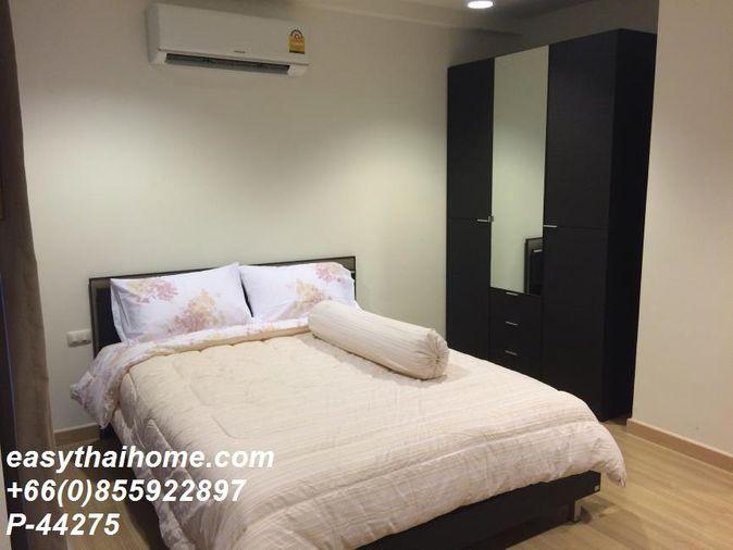 รูป P-44275 🔥 ให้เช่าคอนโด Chateau In Town Ratchada 10 ใกล้ MRT ศูนย์วัฒนธรรมฯ / ห้วยขวาง Line ID: @easythaihome 085-592-2897 - รูปที่ 4/13