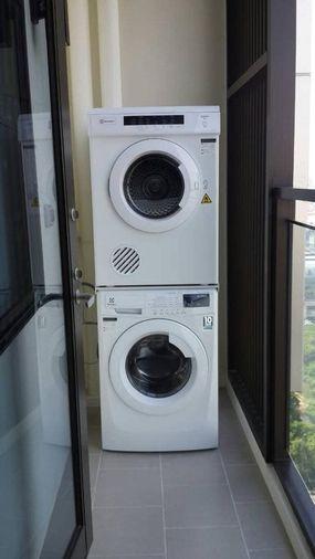 รูป PFD-08883 ให้เช่าคอนโด ชีวาทัย เรสซิเดนซ์ อโศก (Chewathai Residence Asoke) ห้อง Duplex แต่งพร้อมอยู่ ใกล้ MRT เพชรบุรี & MRT พระราม 9 🏙️✨ - รูปที่ 11/13
