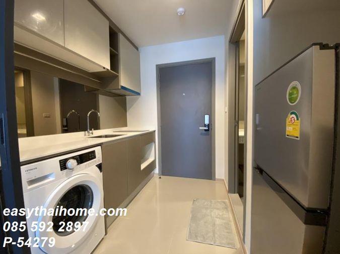 รูป P-54279 ปล่อยเช่าห้องสวย ไอดีโอ สาทร-วงเวียนใหญ่ ชั้น 12 1ห้องนอน 34ตรม. วิวเมือง ใกล้ BTS วงเวียนใหญ่ Line ID: @easythaihome 085-592-2897 - รูปที่ 3/6