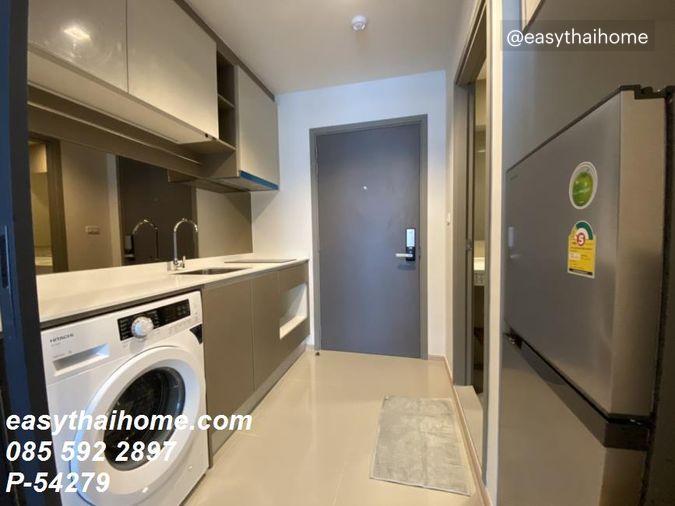 รูป P-54279 ปล่อยเช่าห้องสวย ไอดีโอ สาทร-วงเวียนใหญ่ ชั้น 12 1ห้องนอน 34ตรม. วิวเมือง ใกล้ BTS วงเวียนใหญ่ Line ID: @easythaihome 085-592-2897 - รูปที่ 3/6