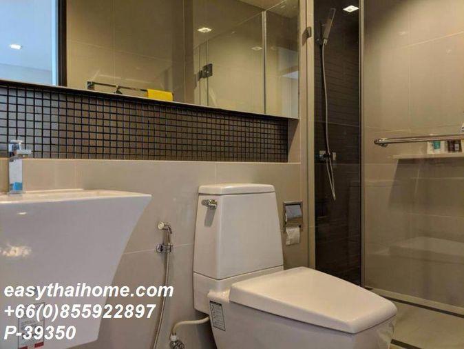 รูป P-39350 เช่าห้องสวย มีอ่างอาบน้ำ + เครื่องใช้ไฟฟ้าจัดเต็ม ริทึ่ม สาทร ชั้น 25 ขนาด 66 ตรม.  ใกล้ BTS สุรศักดิ์ Line ID: @easythaihome 085-592-2897 - รูปที่ 7/10