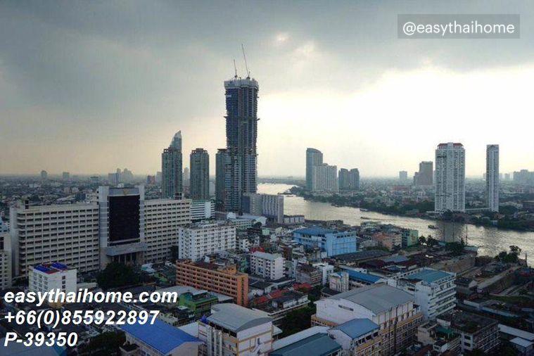 รูป P-39350 เช่าห้องสวย มีอ่างอาบน้ำ + เครื่องใช้ไฟฟ้าจัดเต็ม ริทึ่ม สาทร ชั้น 25 ขนาด 66 ตรม. ใกล้ BTS สุรศักดิ์ Line ID: @easythaihome 085-592-2897 - รูปที่ 6/10