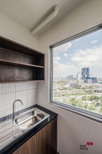 picture Supalai Park Srinakarin High-Floor City View with Large Kitchen - 23/32