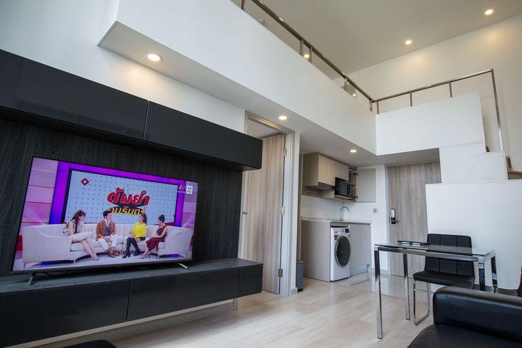รูป 🔥 Knightsbridge Prime Sathorn ห้อง Duplex 1 ห้องนอน ชั้น 28 วิวเมือง ใจกลางสาทร เพียง 22,000 บาท/เดือน พร้อมเข้าอยู่! 🏙️✨ - รูปที่ 11/24