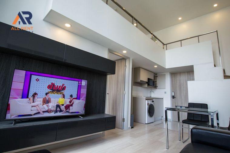 รูป 🔥 Knightsbridge Prime Sathorn ห้อง Duplex 1 ห้องนอน ชั้น 28 วิวเมือง ใจกลางสาทร เพียง 22,000 บาท/เดือน พร้อมเข้าอยู่! 🏙️✨ - รูปที่ 11/24