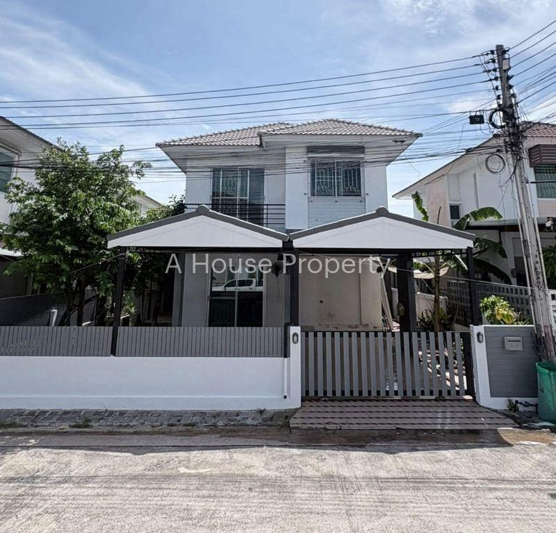 รูป ให้เช่าบ้านแฝด 2 ชั้น หมู่บ้านกีรดา หนองมน ใกล้บางแสน ชลบุรี - รูปที่ 1/19